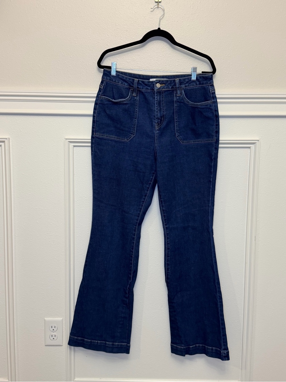 Altar'd State Dark Blue Flare Jeans